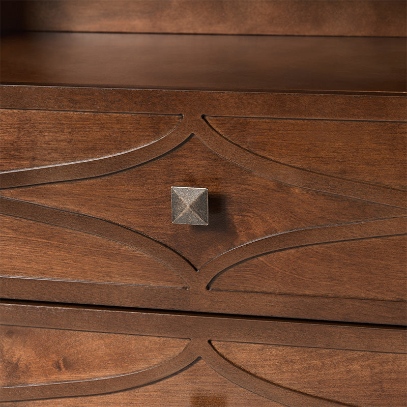 Josefa 3-Drawer Nightstand with Type-C and USB(Optional Types)