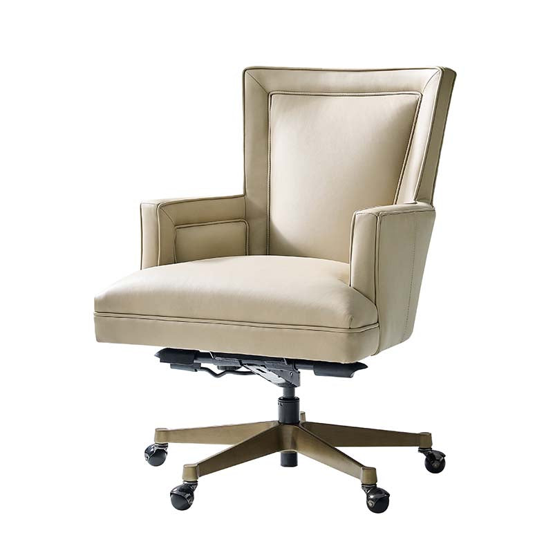 Adrian Genuine Leather Office Chair – Ergonomic, Adjustable, Modern Design