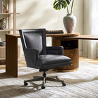 Adrian Genuine Leather Office Chair – Ergonomic, Adjustable, Modern Design