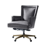 Adrian Genuine Leather Office Chair – Ergonomic, Adjustable, Modern Design
