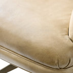 Adrian Hand-Rubbed Oil-Wax Leather Wingback Office Chair