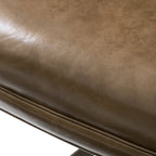 Adrian Hand-Rubbed Oil-Wax Leather Wingback Office Chair
