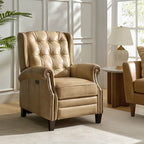 Ruben Buttery Leather Power Recliner