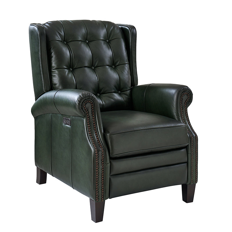 Ruben Buttery Leather Power Recliner