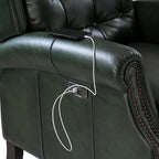 Ruben Buttery Leather Power Recliner