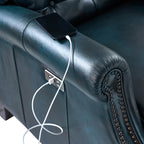 Ruben Buttery Leather Power Recliner