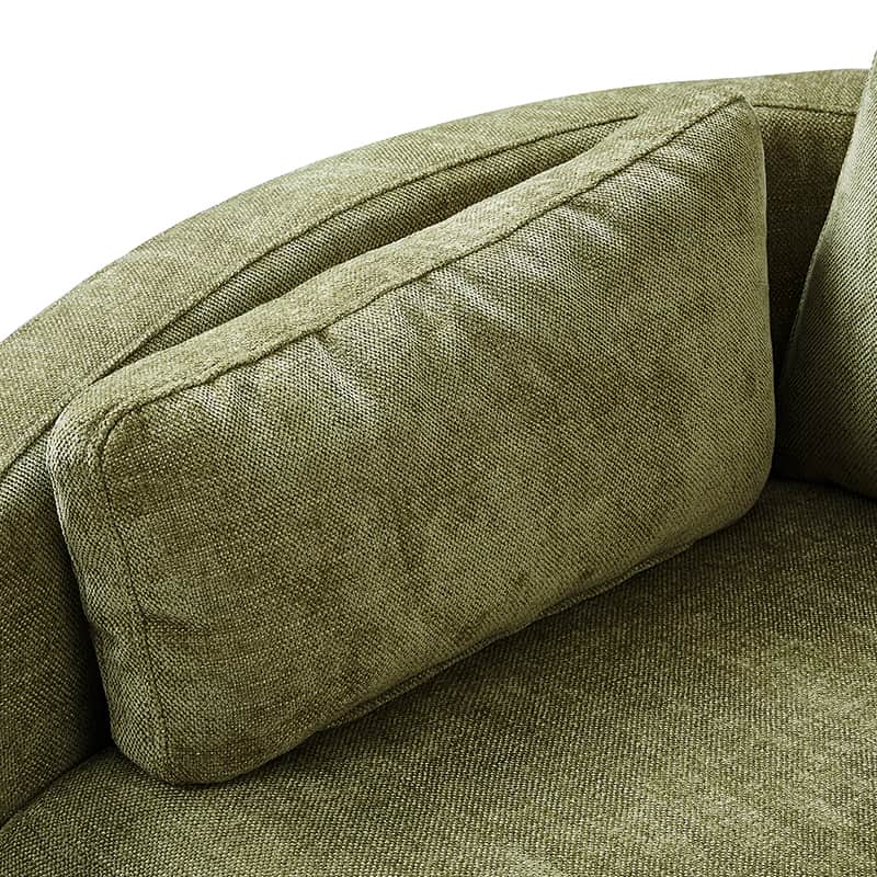 Monica Swivel Rocker Power Recliner with Movable Pillows(Optional Types)