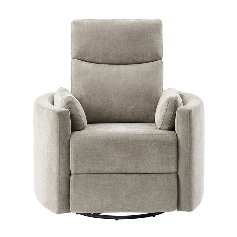 Monica Swivel Rocker Power Recliner with Movable Pillows(Optional Types)