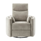 Monica Swivel Rocker Power Recliner with Movable Pillows(Optional Types)