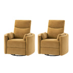 Monica Swivel Rocker Power Recliner with Movable Pillows(Optional Types)
