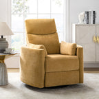 Monica Swivel Rocker Power Recliner with Movable Pillows(Optional Types)