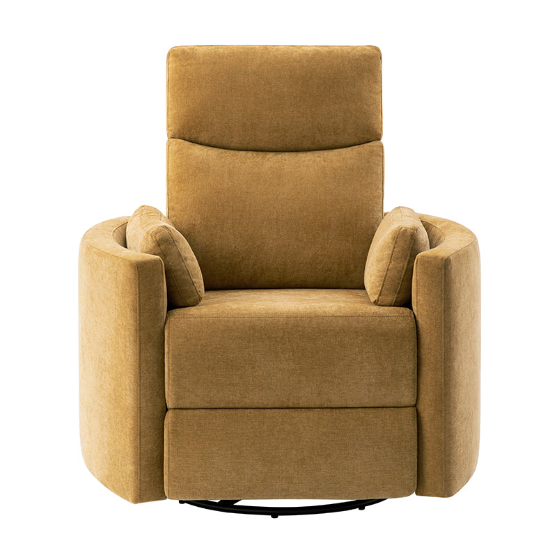 Monica Swivel Rocker Power Recliner with Movable Pillows(Optional Types)