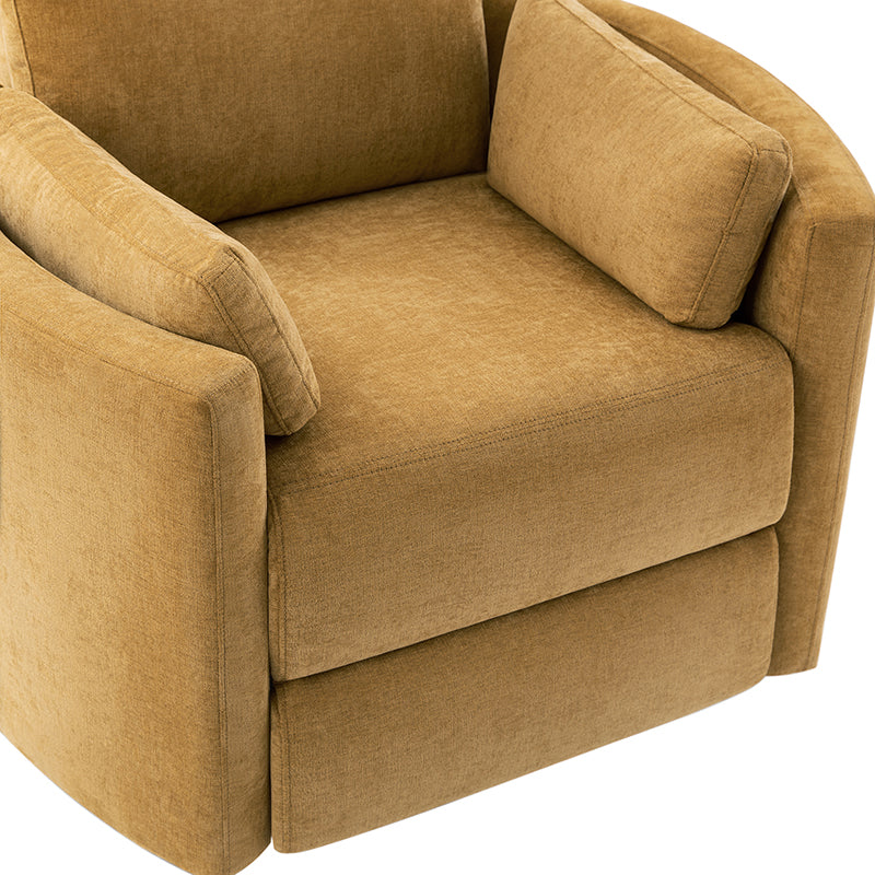 Monica Swivel Rocker Power Recliner with Movable Pillows(Optional Types)