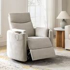Monica Swivel Rocker Power Recliner with Movable Pillows(Optional Types)