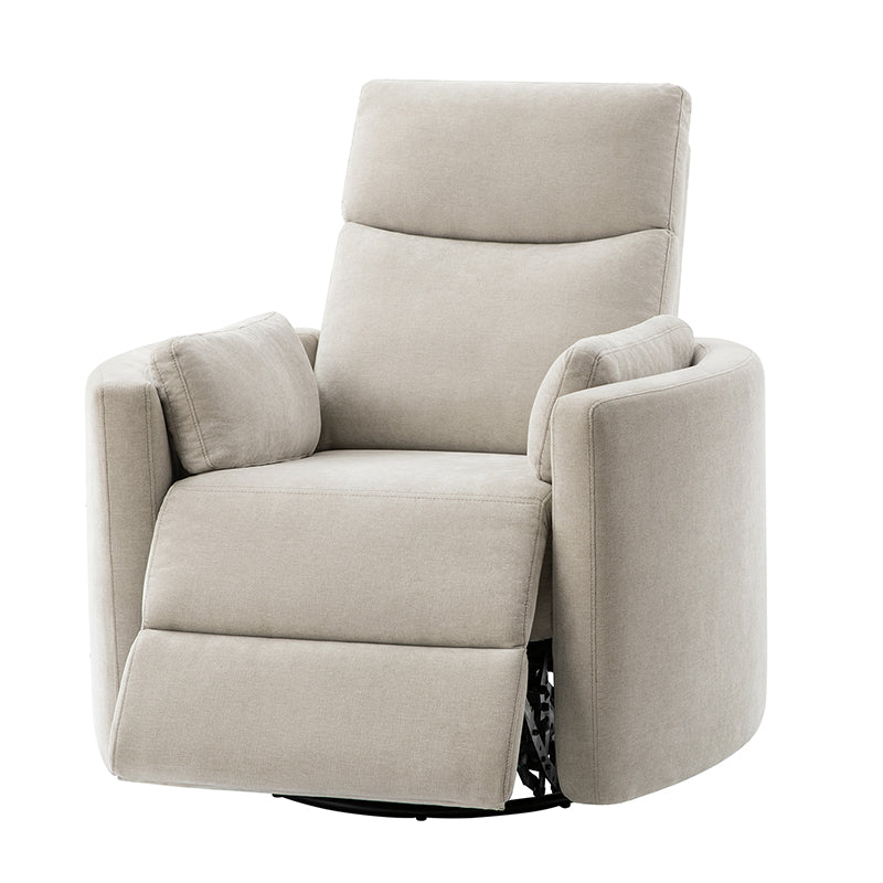Monica Swivel Rocker Power Recliner with Movable Pillows(Optional Types)