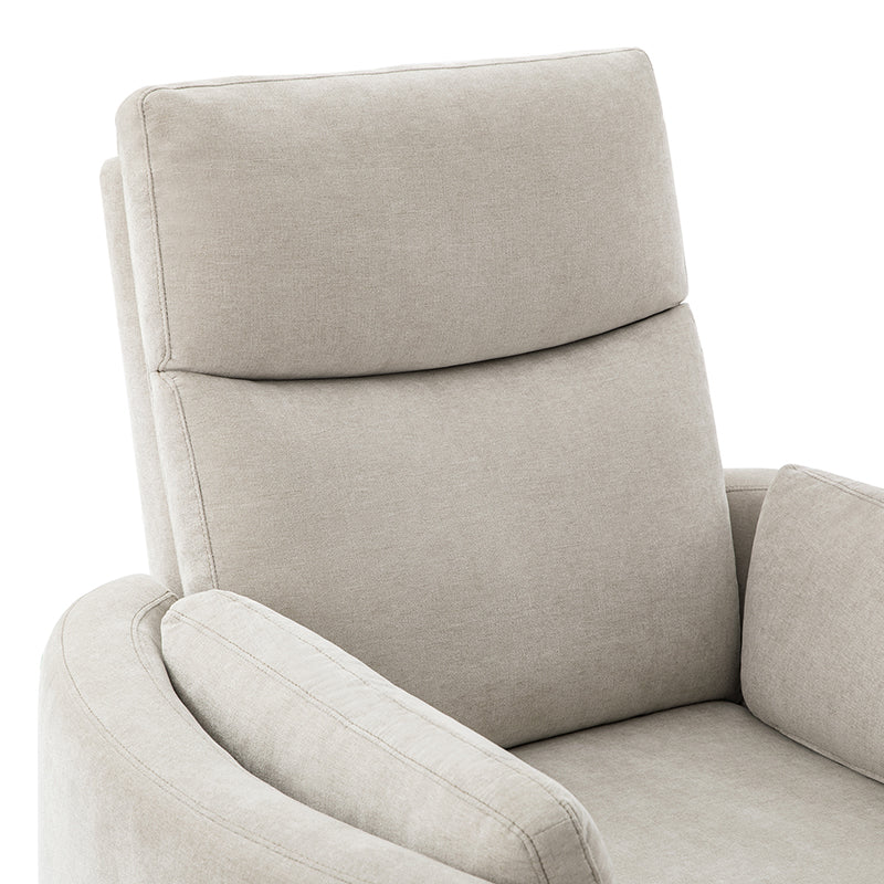 Monica Swivel Rocker Power Recliner with Movable Pillows(Optional Types)